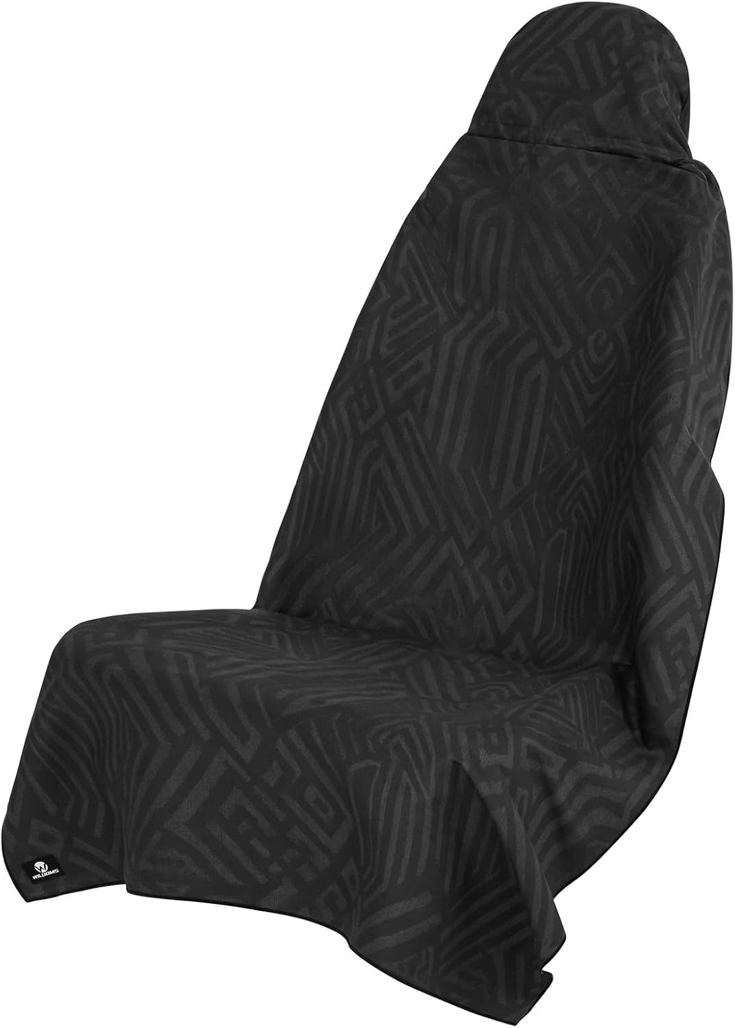 Car Seat Towel Cover - Sweat Absorbing Microfiber Towel for Car Seat After Gym, Workout & Beach - Washable Seat Protector, Universal Fit for Cars, Trucks, SUVs - Blue Ripple