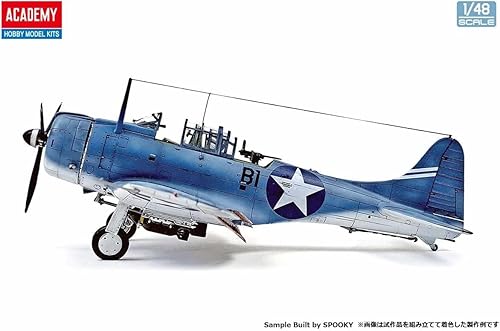 Miniatura 3 de Academy 12345 148 US Navy SBD-3 Dauntless, Operación Midway Modelo de plástico, color moldeado