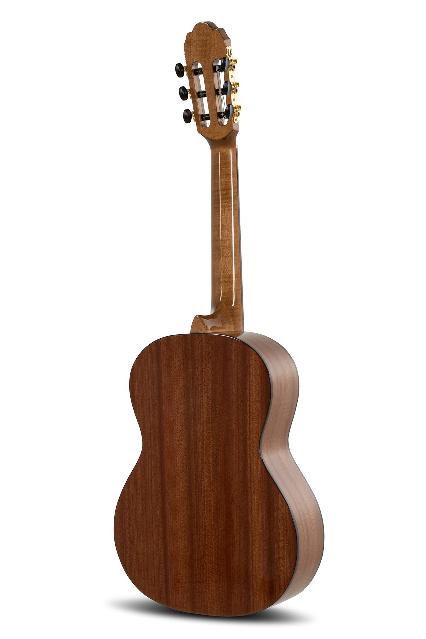 GEWA Guitarra clásica Pro Arte GC 75 A - tamaño 3/4 (aprox. 9-11 años) - Tapa de abeto macizo - Fondo/aros de caoba - Cuerdas Hannabach - Mecánica dorada - Fabricado en Europa