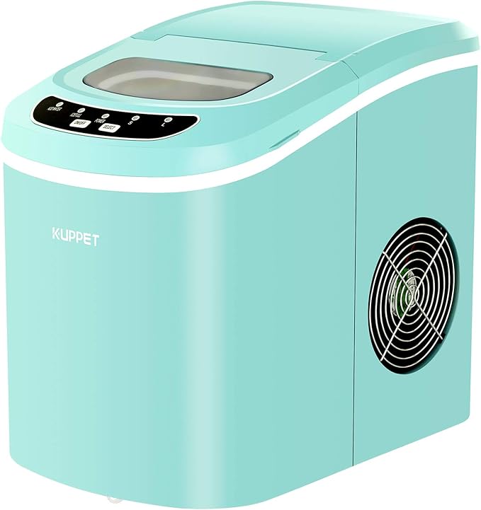 KUPPET Portable Ice Maker Countertop Ice Cube Maker Machine