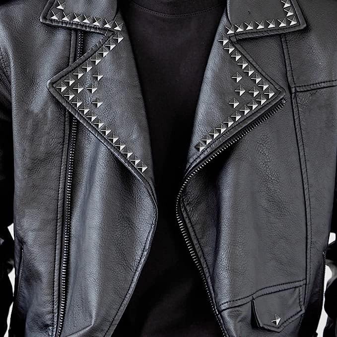 Miniatura 8 de 400 piezas de remaches cuadrados de 0.394 pulgadas (0.394 in), para ropa, zapatos, remaches artesanales, para manualidades, para bolsas de ropa,