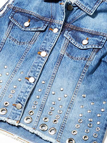 Colete Feminino Colete Jeans, Zune Denim, Feminino, Denim, P