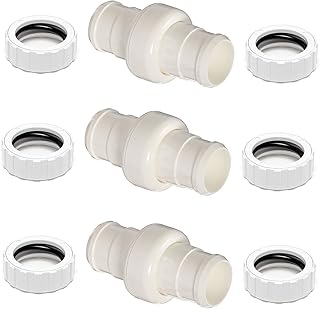 ATIE 360 Pool Cleaner Hose Swivel 9-100-3002 & Hose Nut 9-100-3109 Combo Kit for Zodiac Polaris 360 Pool Cleaner Hose Swivel 9-100-3002 and Hose Nut 9-100-3109 (3 Pack)