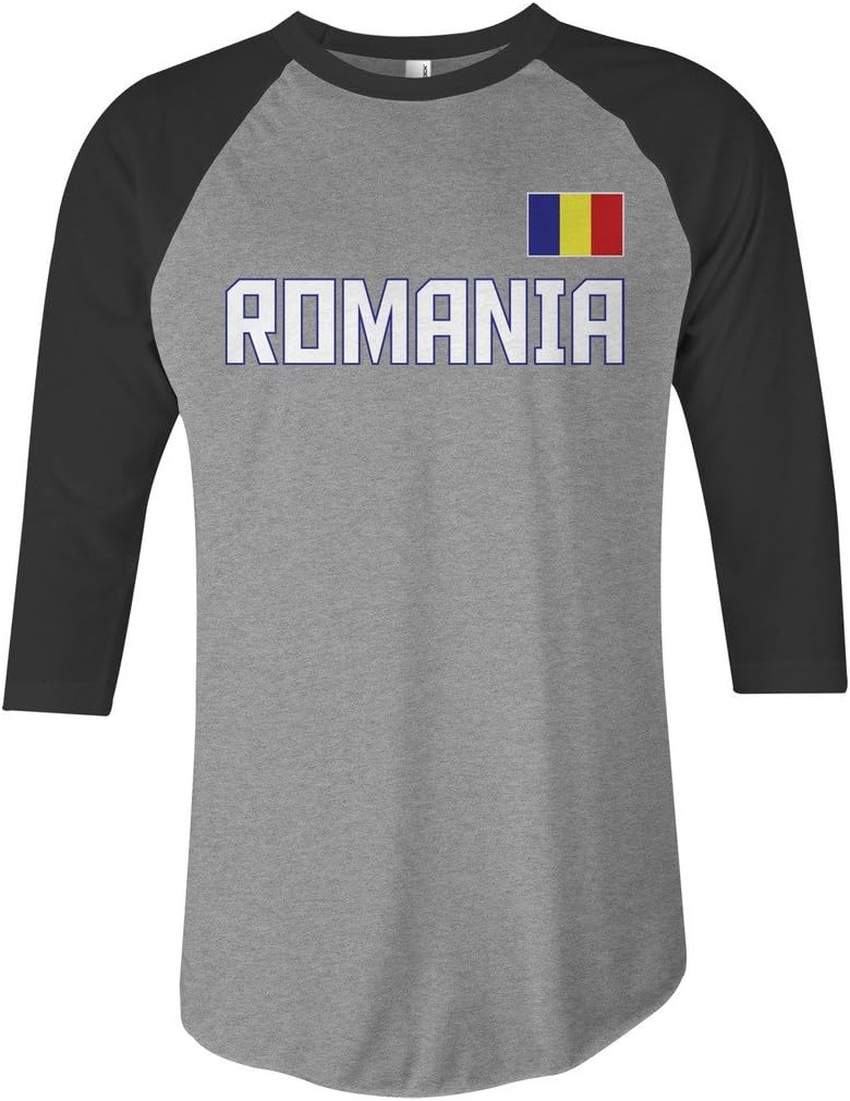 Threadrock Romania National Pride Unisex Raglan T-Shirt