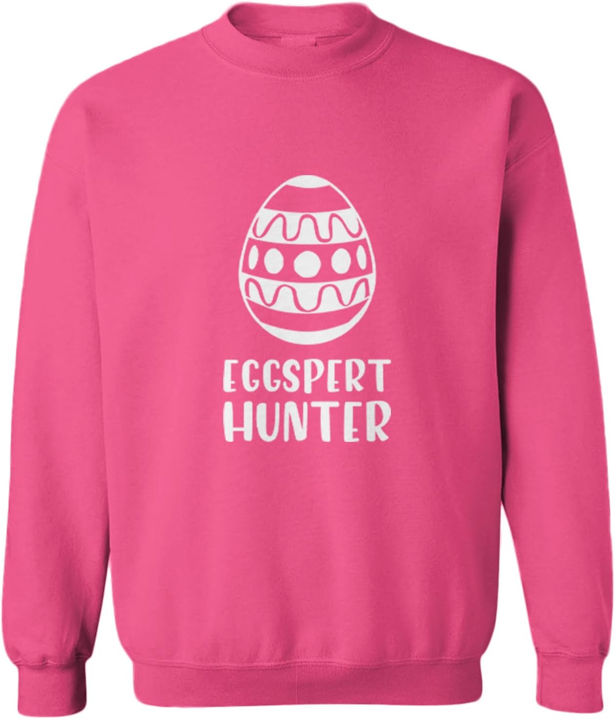 Eggspert Hunter - Egg Hunt Easter Toddler Fleece Crewneck Sweater