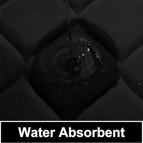 Miniatura 4 de Colorxy - Alfombra de baño de espuma viscoelástica, ultrasuave y antideslizante, absorbe el agua, lavable a máquina, tapete para suelos de cocina y