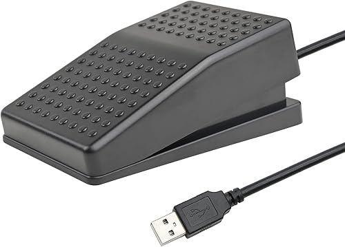 Miniatura 7 de iKKEGOL Interruptor de pie USB actualizado con un solo pedal de control mecánico Mapa Teclado de ratón Combinación de teclas de acceso rápido