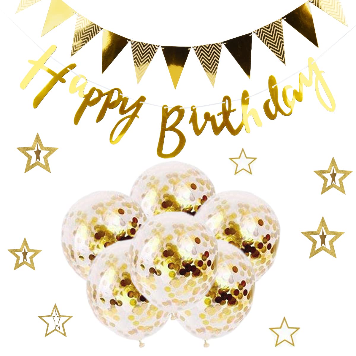 Amazon.co.jp: 誕生日 飾り付け Babiejoy ガーランド バースデー 飾り