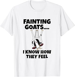 Goat Lovers Apparel | Farm Meme Pun Funny Fainting Goats T-Shirt