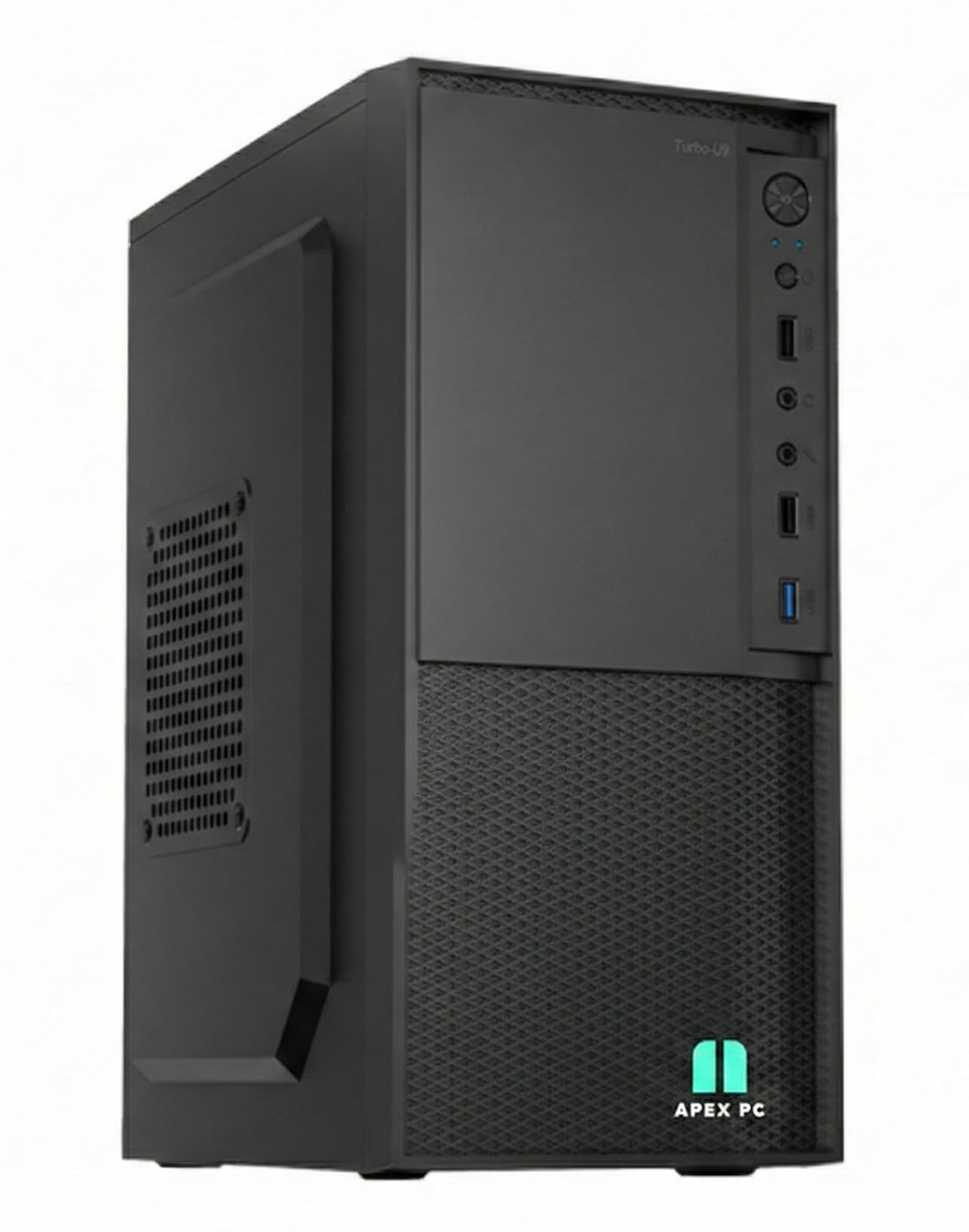 Premium Assembled Desktop CPU Core i7 4th Gen 4770 3.4GHz II 8GB RAM II 256GB SSD II Windows 11 II Office 2019 II WiFi Dongle II HDMI & VGA Ports II Full Metal Body – Black 2 Year Warranty