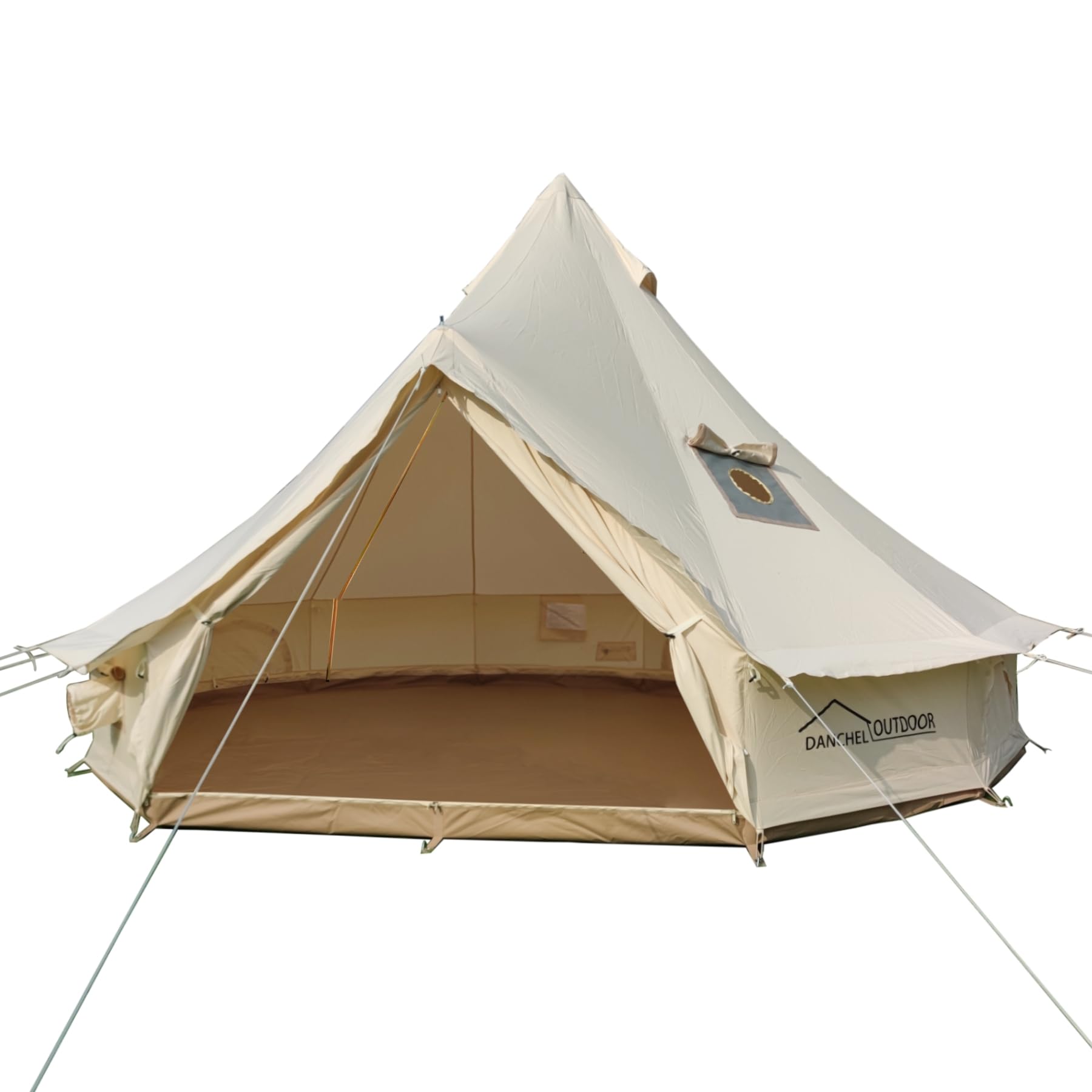 Amazon.com : DANCHEL OUTDOOR B5PROA 4 Season Canvas Bell Tent No