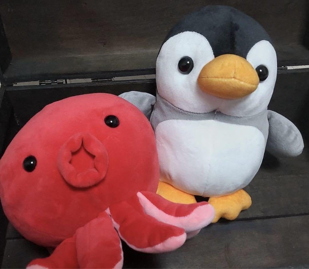 Amazon.co.jp: タコ ペンギン ぬいぐるみ : おもちゃ