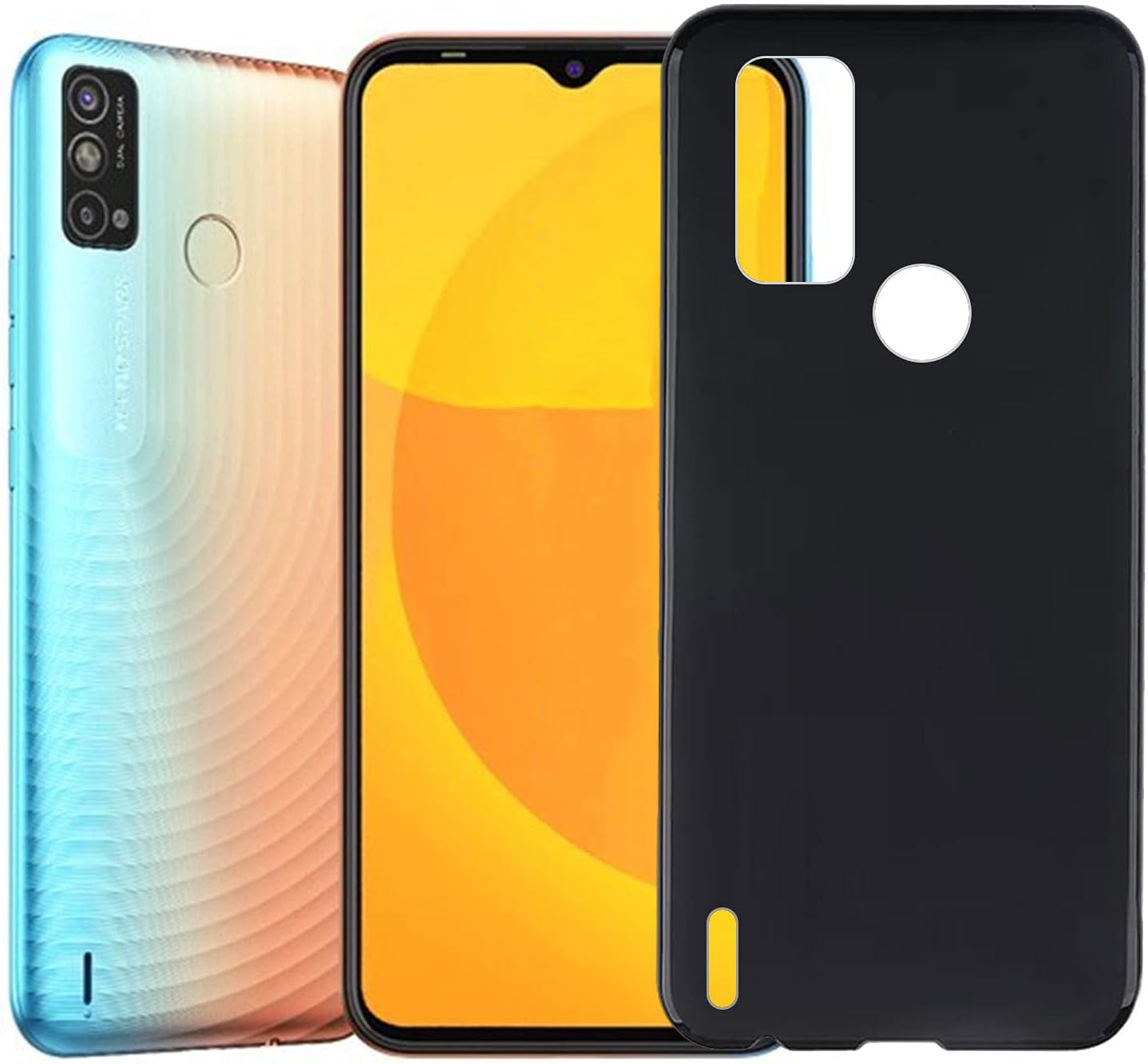 Case for Tecno Spark Go 2021 Phone Cover, Soft TPU Protective Shockproof Phone Case for Tecno Spark Go 2021,Crystal Clear,Anti-slip and drop-proof/Clear Case