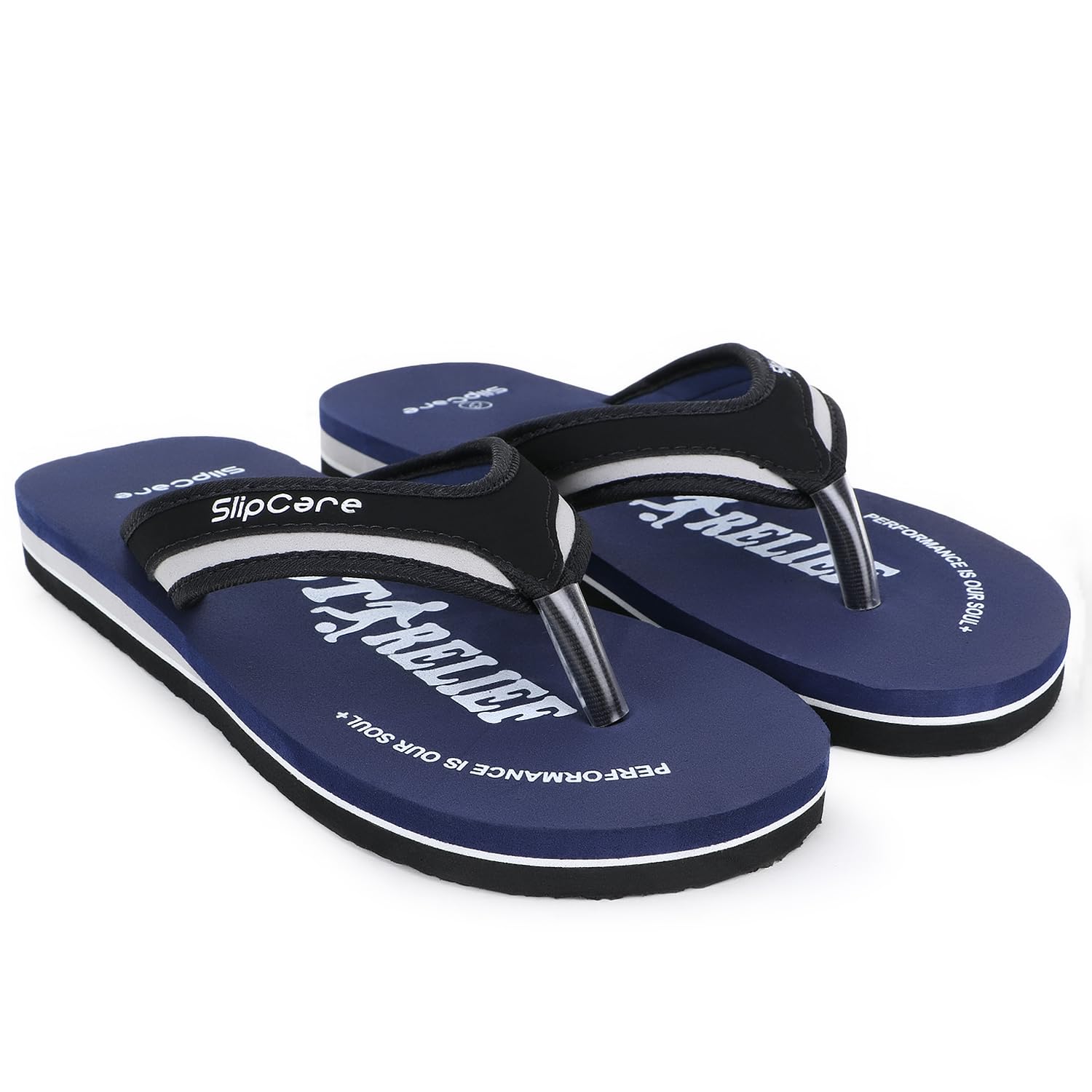 SLIPCARE Soft Slipper Care Orthopaedic and Diabetic Super Fit Comfort Doctor Slipper, Dr. Slipper, Flip-Flop, Slides and House Slipper for Mens (Navy Blue, Size: 8) (B0CFYM9RW3) Amazon Price History, Amazon Price Tracker
