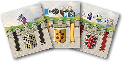 Miniatura 4 de CMON Lorenzo il Magnifico Houses of Renaissance Expansion  Juego de mesa de estrategia para adolescentes y adultos  A partir de 14 años  2 a 5