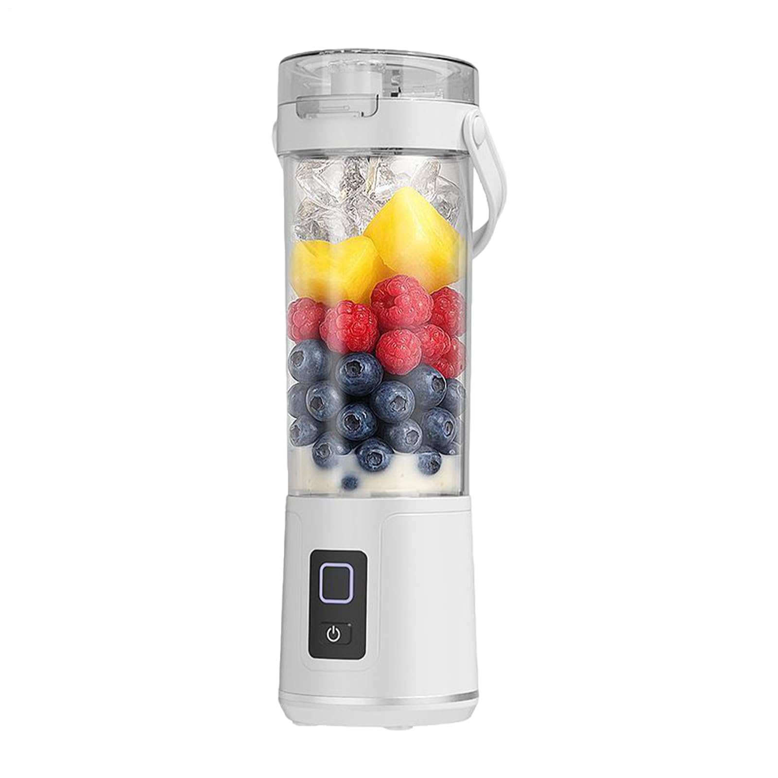 Mélangeur de boissons sans fuite, mixeur portable 600 ml pour jus de fruits et de légumes