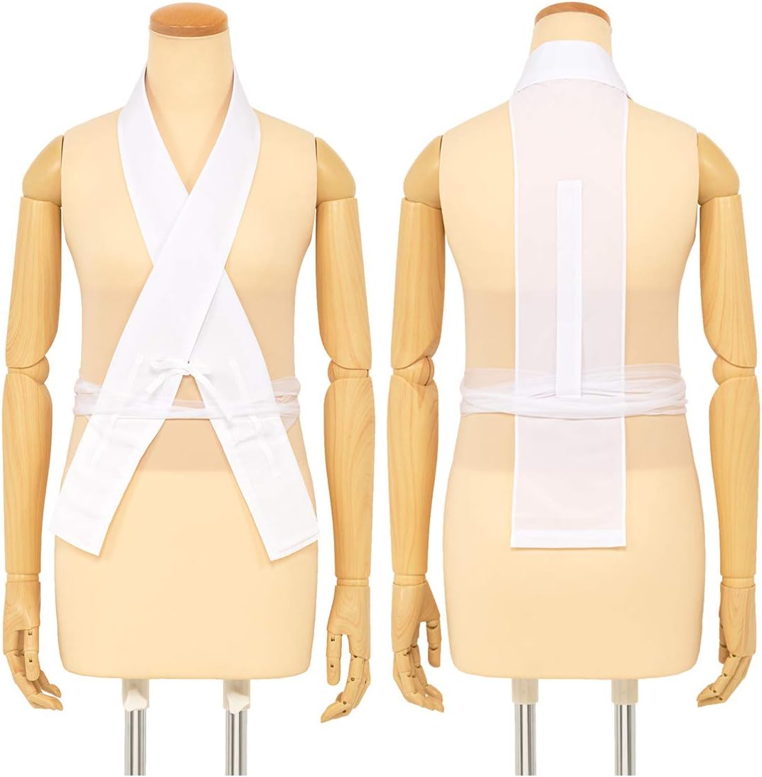 SOUBIENのストアを表示 [SOUBIEN] (ソウビエン) 仕立衿 白 女性 美容衿 付け襟 日本製 衣紋抜き付き あづま姿 assort-hsd0016