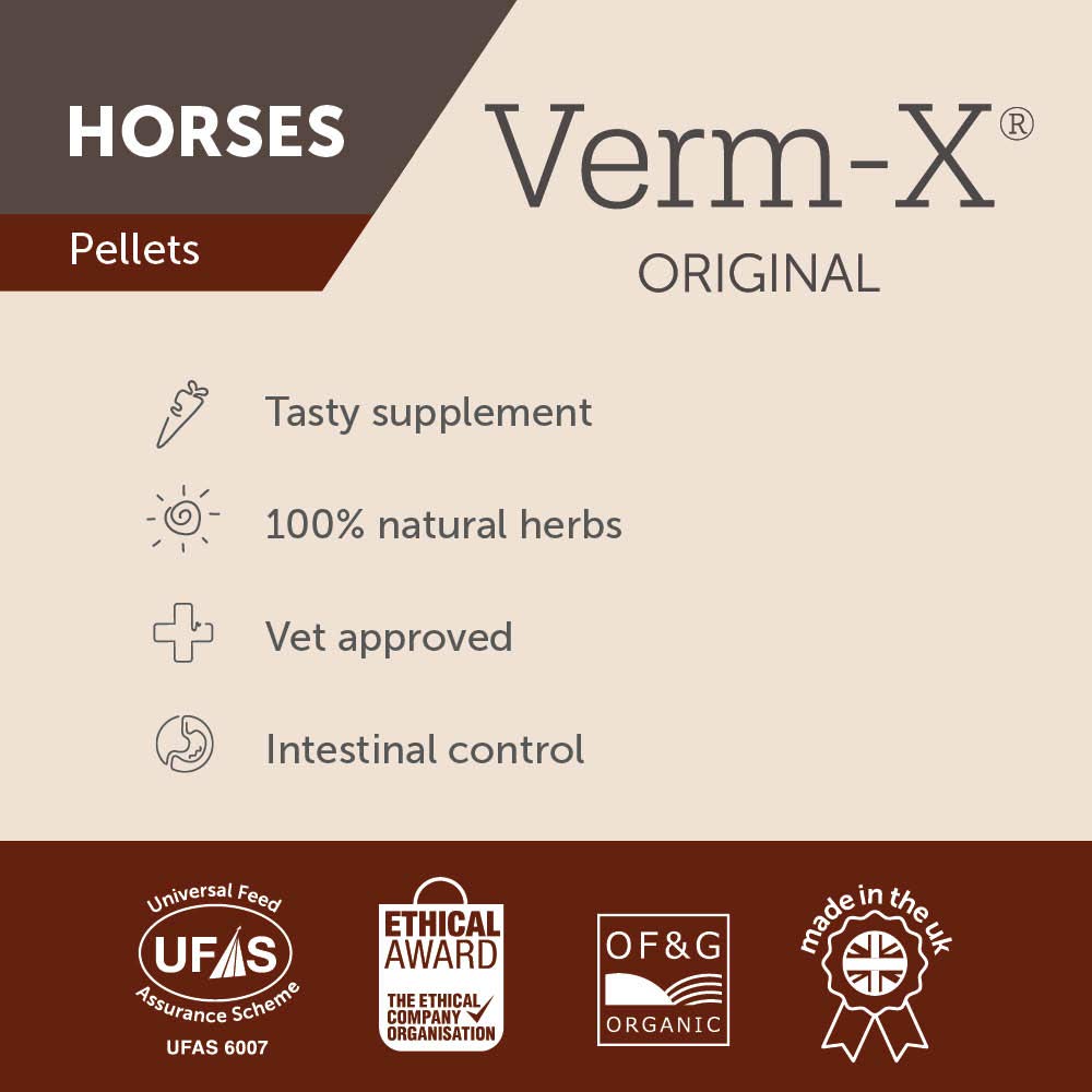 Paddocks Farm Verm-X Pellets for Horses 250g