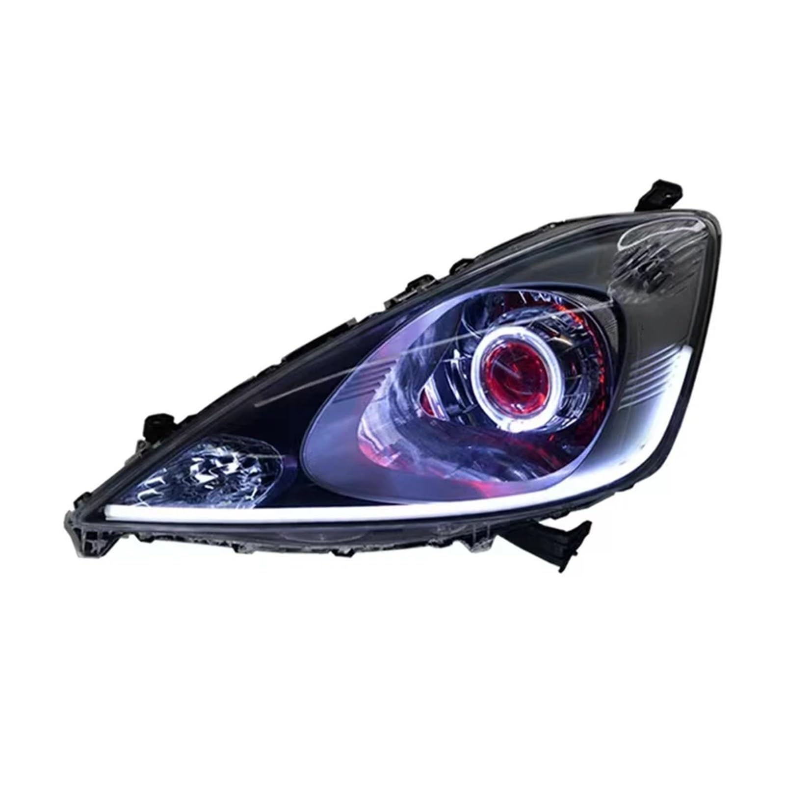 per Honda Fit GK5 2003-20 Gruppo Faro Angel Devil Eye DRL Luci diurne Accessori Auto (05-12 a)