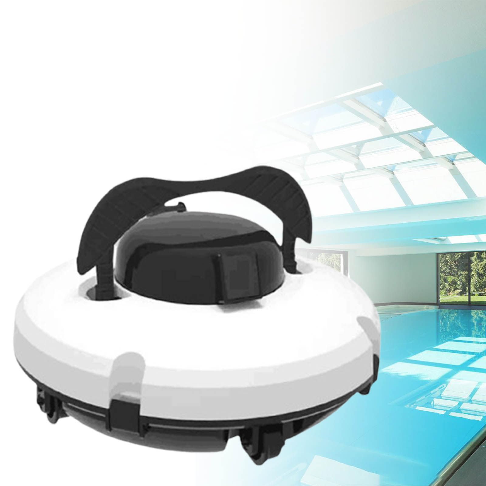 Robot pulitore per piscine, robot pulitore per piscine, pulitore automatico per piscine senza fili, aspirapolvere automatico per piscine fuori terra e piscine interrate
