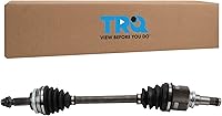 Vista 113 de TRQ Conjunto de eje CV delantero del lado del conductor o del pasajero Compatible con Subaru Crosstrek 2016-2017 2014-2015 XV Crosstrek