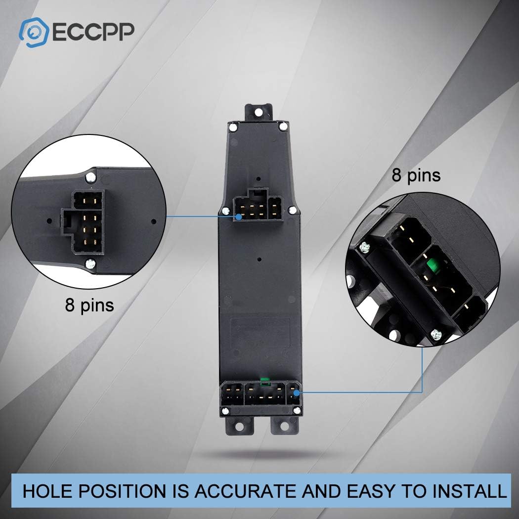 ECCPP Power Window Switch Fits for 1997-2001 for Jeep for Cherokee 1997-2001 for Cherokee