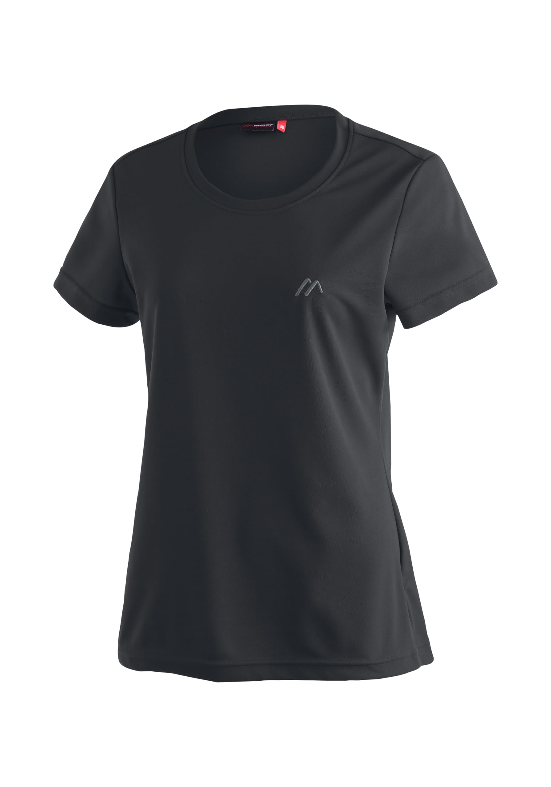 maier sports Waltraud Women's Functional Shirt Made From 100% Polyester Shirt Available in 8 Sizes T Shirt/Function Shirt Quick-drying Breathable and easy to clean, Womens, 252302