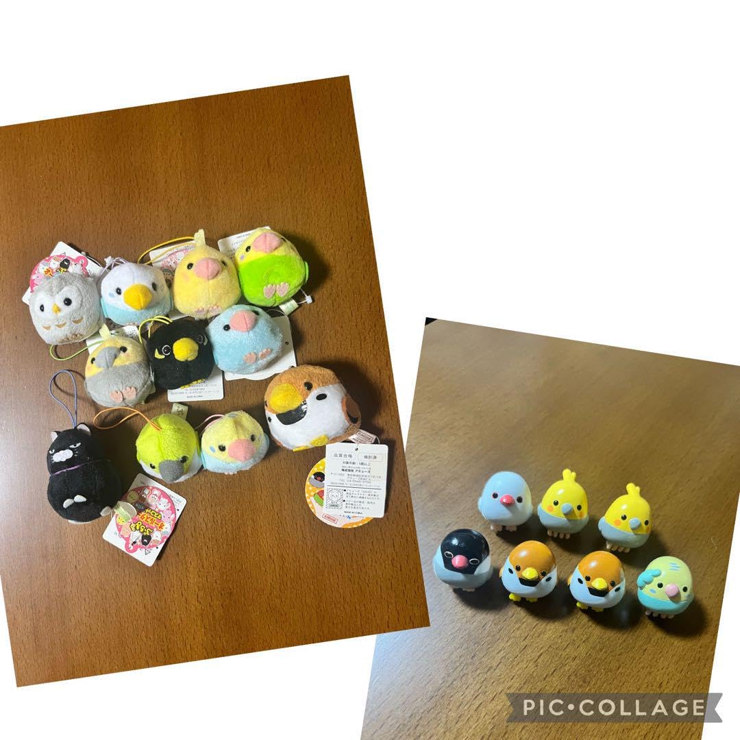 Amazon.co.jp: ことり隊 ぷちまる マスコット ぬいぐるみ とまって