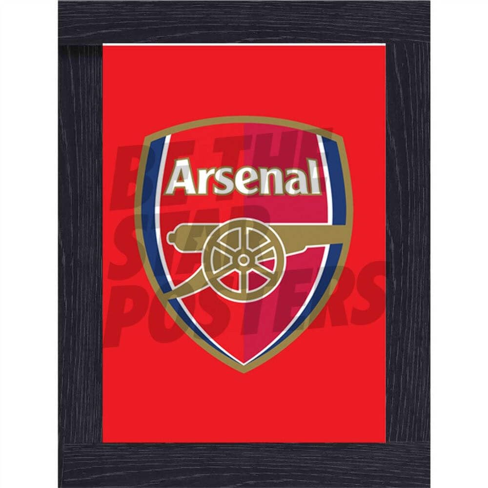 Arsenal FC Crest Poster Framed A3