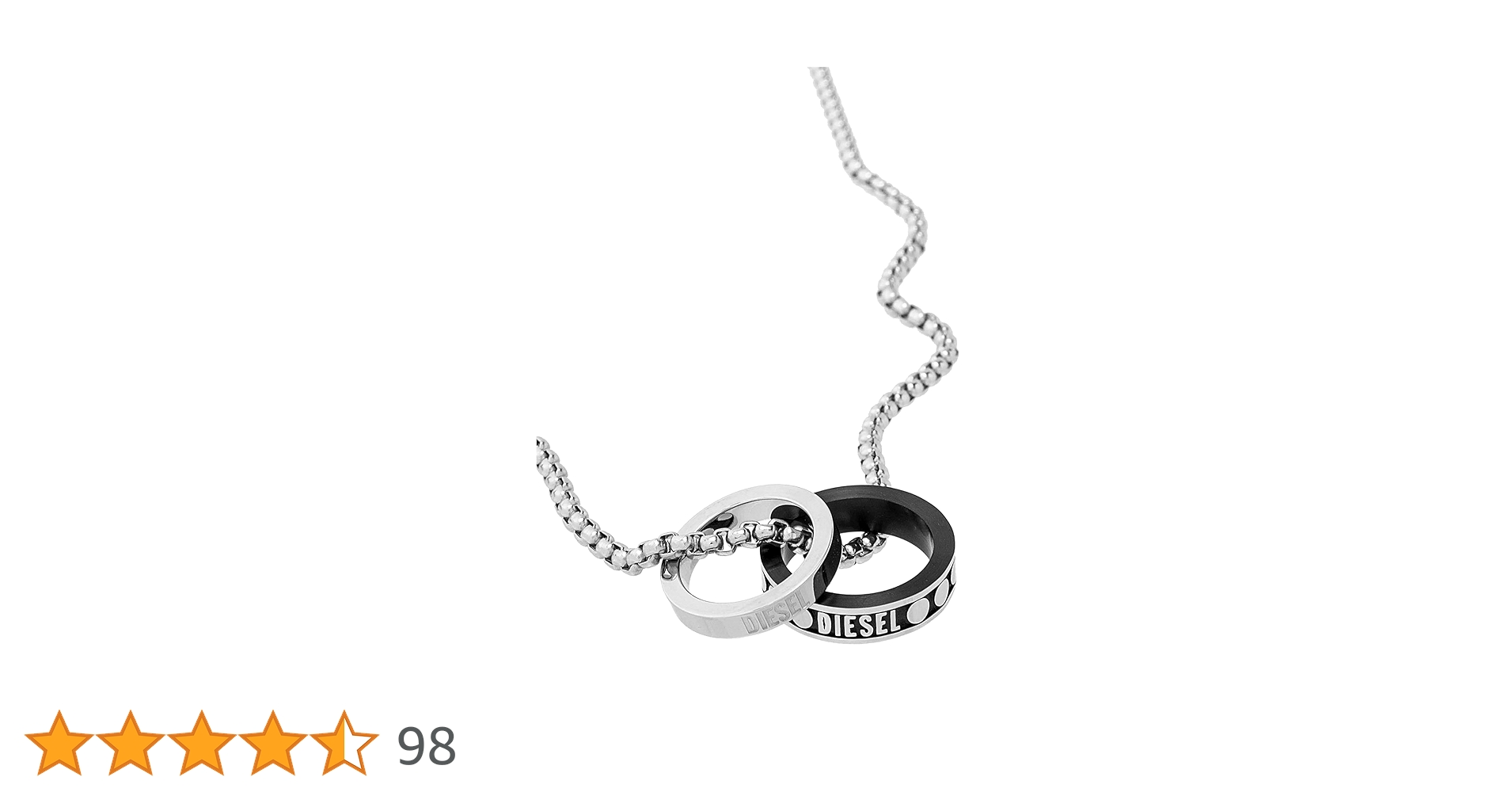 diesel Dx1168ネックレス DX1168 DX116800DJW ジュエリー(MEN)|DIESEL