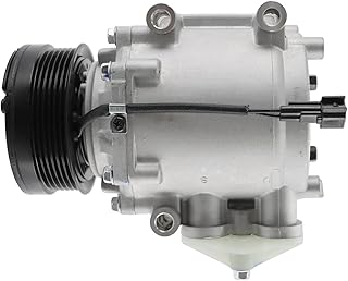 Rayten Air Conditioner AC Compressor with Clutch Fits for Ford Expedition 5.4L 2003-2006, Lincoln Navigator 5.4L 2003-2006, Sport Utility, Replace# 98557