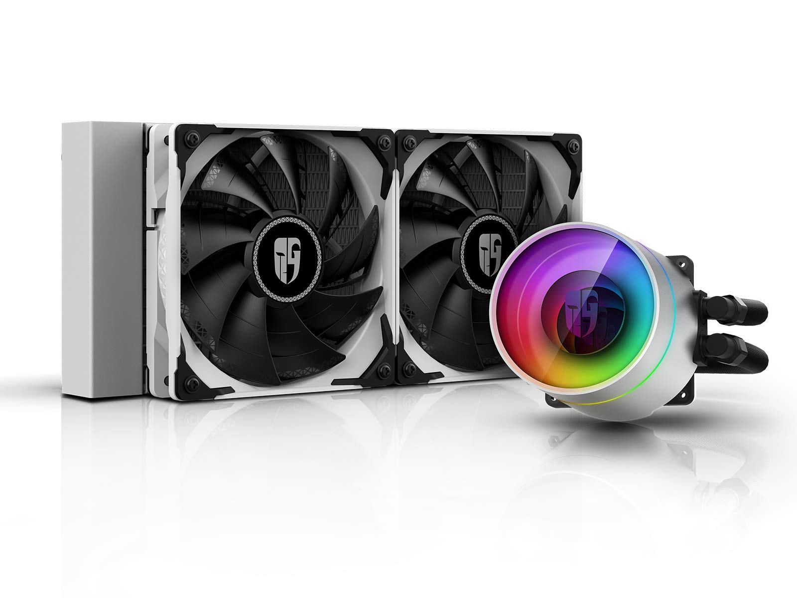 Buy DEEP COOL Castle 240EX WH, Addressable RGB AIO Liquid CPU Cooler