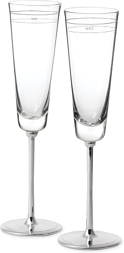 kate spade new york Darling Point Collection, Wedding Gifts & Entertaining Essentials, Champagne Flute Set, 2-Piece