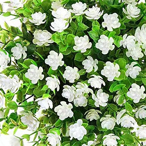 Buiten decoratieve planten 5CP's kunstmatige bloemen nep bloemen kunstmatige groen planten outdoor bruidsboeket voor… - Afbeelding 5