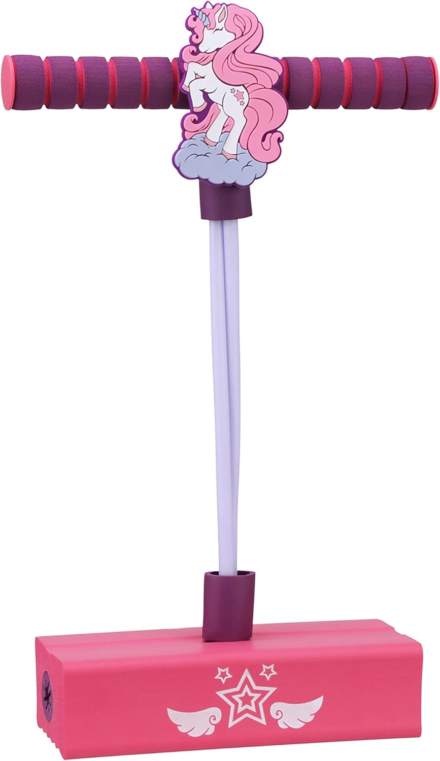 EOLO PoGo Kids’ Jumper Stick, Dino, Encourages Active Lifestyle, Safe Indoor & Outdoor Play, Soft Plush Foam Step Block, Green, Brown, Ages 3+ : Toys & Games