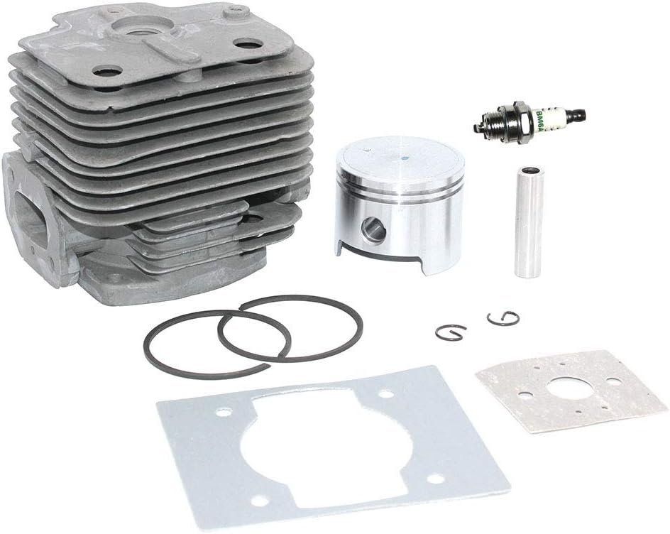 P SeekPro Cylinder Piston Kit 48mm for Echo Backpack Blower PB-650 PB-651 PB-750 PB-751 PB-755