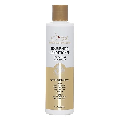 Joyce Giraud Miracle Elixir Acondicionador nutritivo, restaura la humedad, desenreda, añade brillo, 8 onzas líquidas