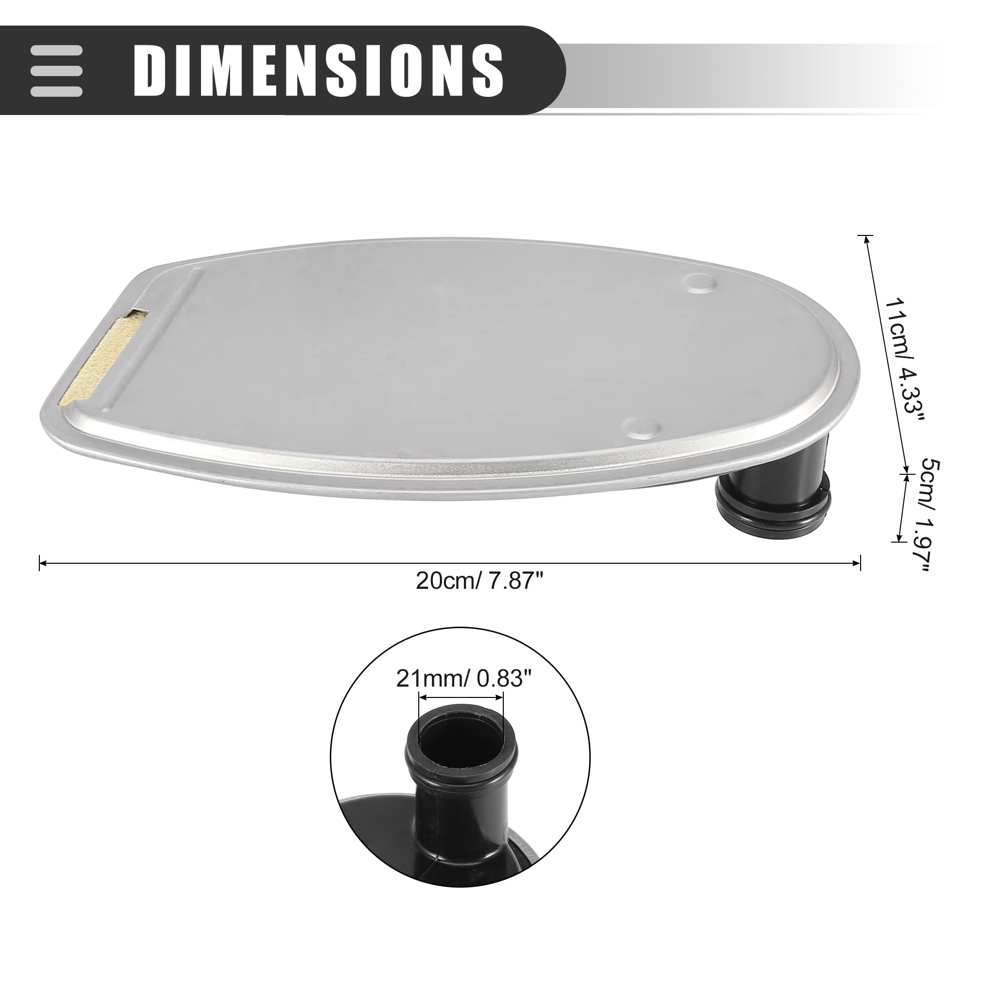 Amazon.com: Motoforti Automatic Transmission Filter Oil Pan Gasket 