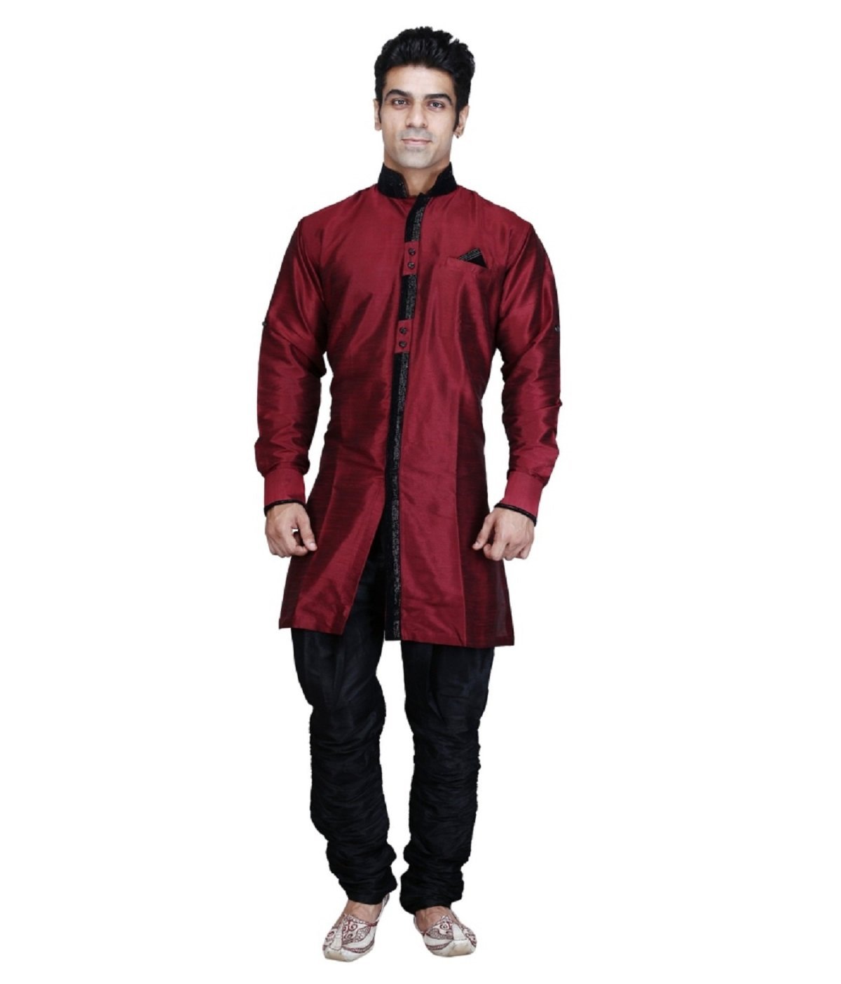royal kurta Men's Jodhpuri Indo Western Sherwani-picture-46