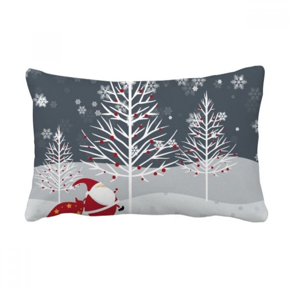 Coussin lombaire déco de Noël pour soulager le dos sur le canapé