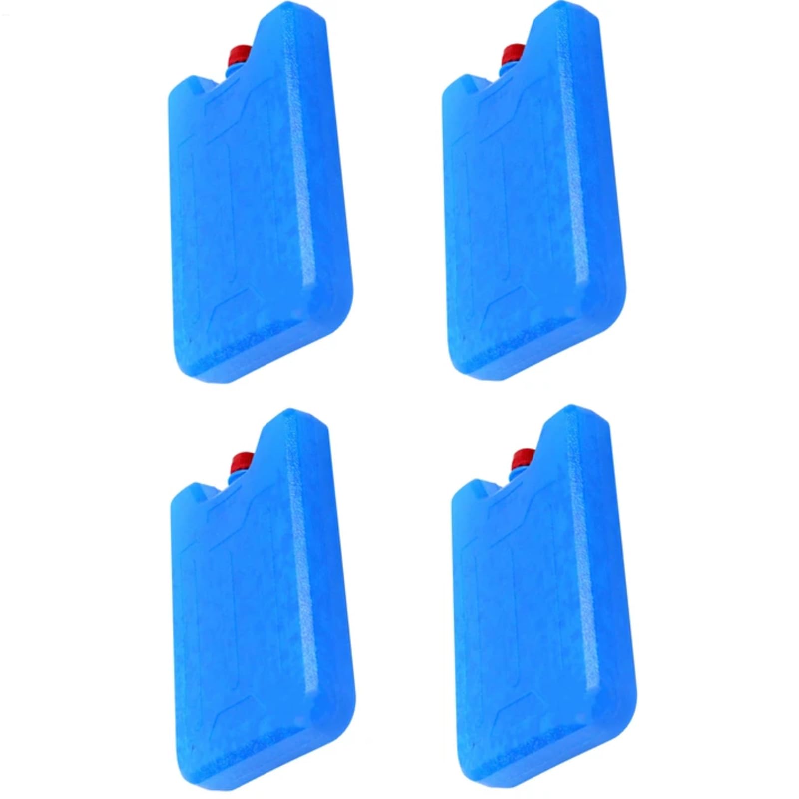 Freezer Blocks for Cool Bags, 4X600ML Ice Packs for Cool Lunch Box, Long Lasting Freezer Packs for Coolers, Reusable Cooling Bags Ice Blocks for Summer Travel, Picnic & Camping Accessories