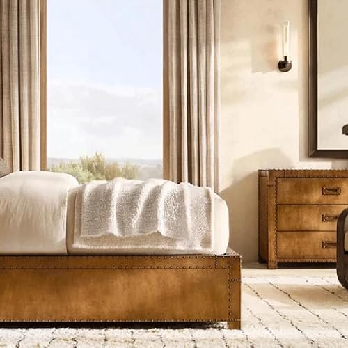 Miniatura 3 de Vintage Simple Full Copper Light Aplique de pared de lujo dormitorio cabecera TV fondo pared pasillo pasillo entrada cristal luces de pared