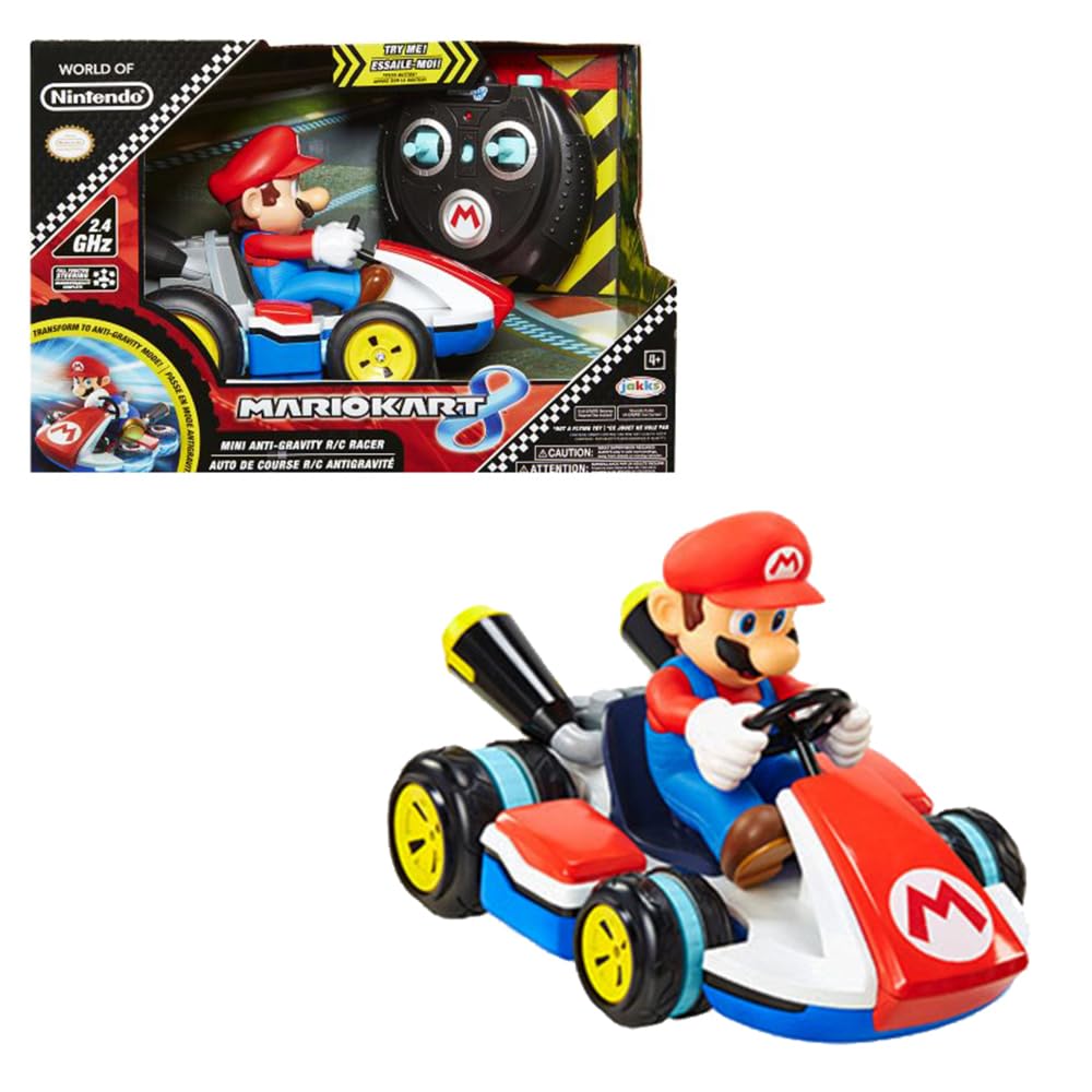 World of Nintendo Mario Kart 8 Mini Anti-​Gravity R/​C Racer