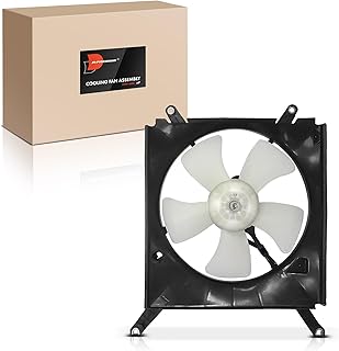 A-Premium Engine Radiator Cooling Fan Assembly Compatible with Select Chevrolet & Suzuki & Pontiac & Geo Models - Metro 1998-2001, Swift 1995-2001, Firefly 1995-2000, Metro 1995-1997