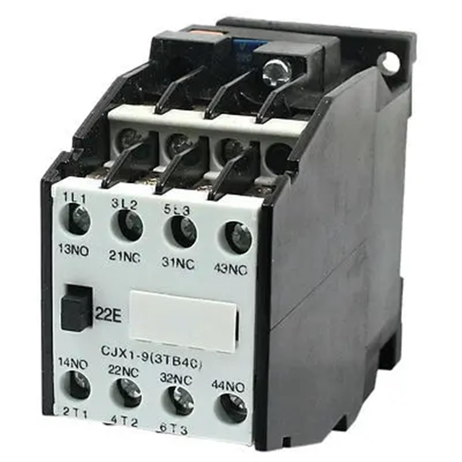 QEFHSVVZE CJX1-9 AC Contactor Screw Terminal 264V 60HZ Coil 3 Phase 2NO 2NC