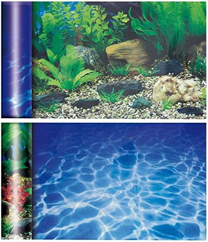 GEORPLAST FN1140 Doppelseitiger Hintergrund Amazonas und Nilo
