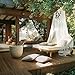 Luxury Mosquito NET - for King to Single Size Beds - by Timbuktoo Mosquito Nets - Quick and Easy Installation System - Unique Internal Loop - 2 Entries - Ripstop Stuff Sack - No Added Chemicals.