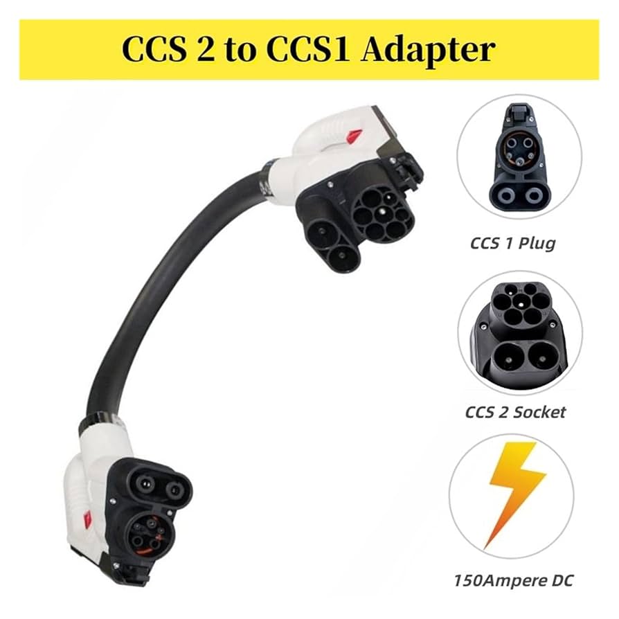 【美品】CHAdeMO 200v充電ケーブル一式 200A日本DC急速充電器インレットソケットチャデモソケット、1m