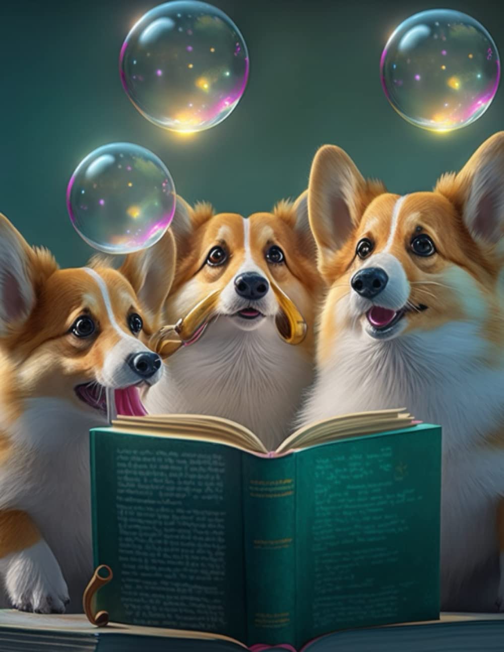 Independently published Trio Corgi sketchbook