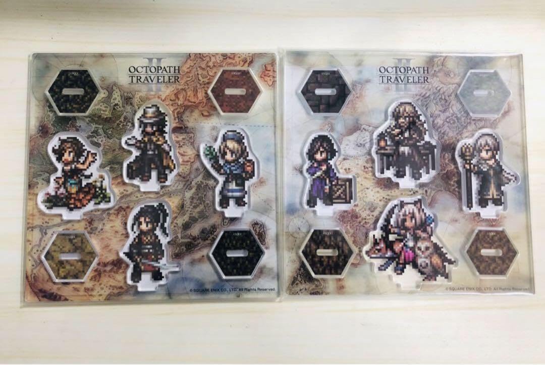 オクトパストラベラー 朗読劇 アクリルスタンド 8体